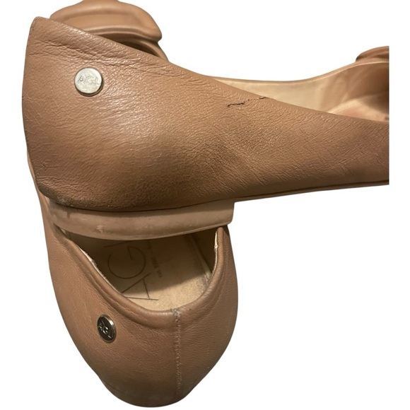 AGL Elegant Tan Women's Flats Size 9 - Picture 7 of 11